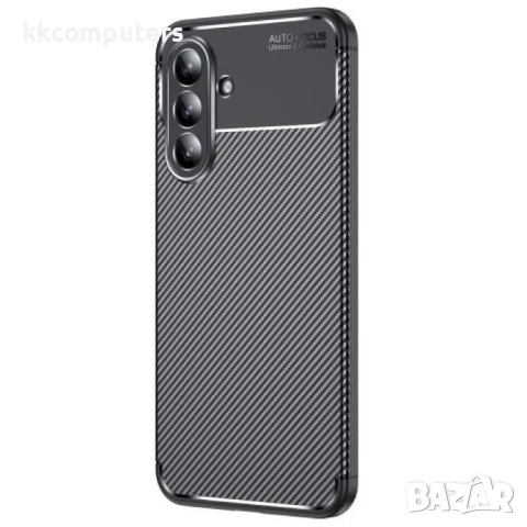 Samsung Galaxy A36 5G / A56 5G Удароустойчив Carbon Fiber Калъф и Протектор, снимка 2 - Калъфи, кейсове - 50790290