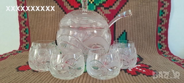 Сервиз боле оловен кристал 