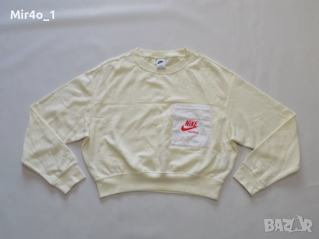 нов суитчър nike худи блуза фанела горнище суичър елек екип спорт крос дамски оригинал L/S, снимка 12 - Спортни екипи - 42897614
