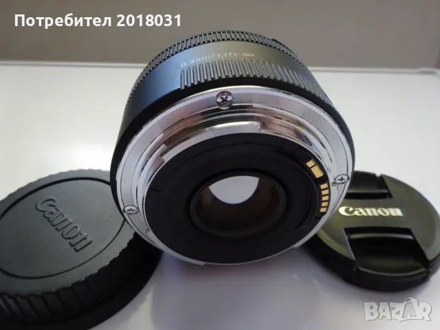 Обектив CANON EF 50mm/1.8 STM, снимка 3 - Обективи и филтри - 48344220