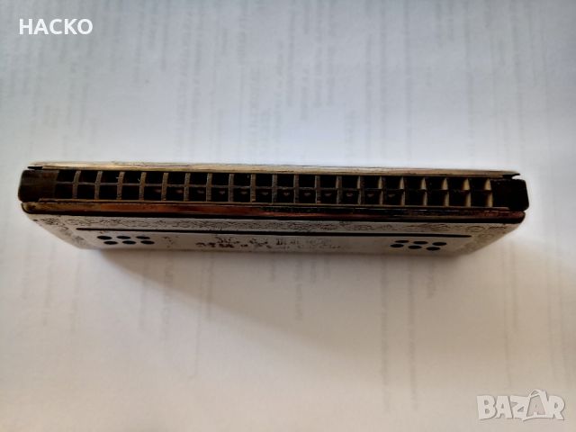 Хармоника M.HOHNER 1950 г. Made in Germany, снимка 6 - Антикварни и старинни предмети - 45567640