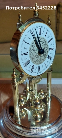 часовник настолен кварцов Германия за ценители , снимка 5 - Антикварни и старинни предмети - 51749755