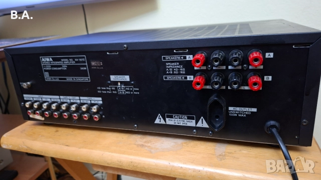 Усилвател AIWA-AX007, снимка 10 - Ресийвъри, усилватели, смесителни пултове - 52655374