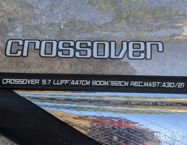 Употребявано уиндсърф платно Simmer Crossover 5.7, снимка 2 - Водни спортове - 52286009