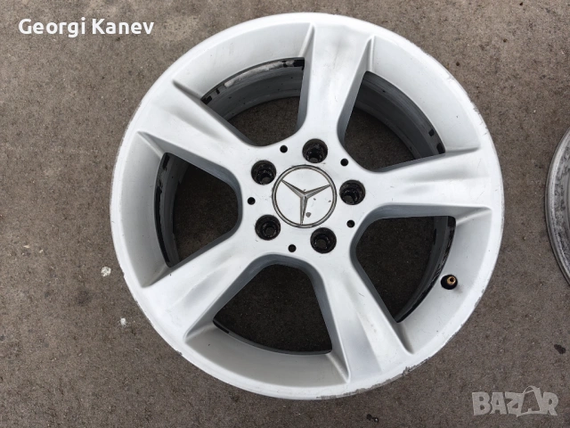 Оригинални Mercedes 16ки 5x112 ПРАВИ без заварки, снимка 5 - Гуми и джанти - 53958839