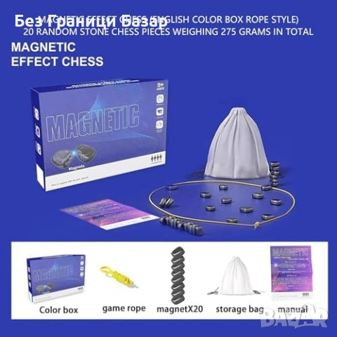 Нова Магнитна настолна игра за семейство, пътуване, 20 фигури за деца и възрастни, снимка 3 - Настолни игри - 53468367
