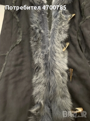 Чисто нов дамски кожух от 100 % агнешка кожа., снимка 3 - Палта, манта - 52998369