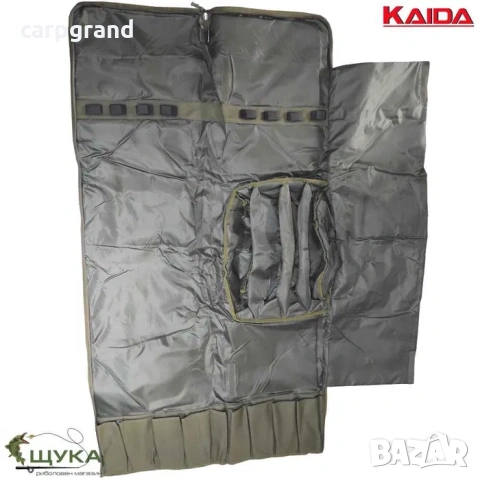 Шаранджийски калъф за 4 въдици, снимка 9 - Въдици - 54194532