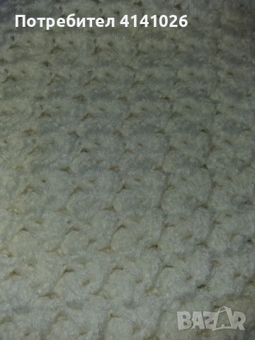 Ръчно плетени бебешки одеяла / пелени / различни модели, снимка 3 - Спално бельо и завивки - 46464948