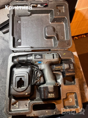 акумулаторен винтоверт/бормашина ELU BSA 52 с куфар