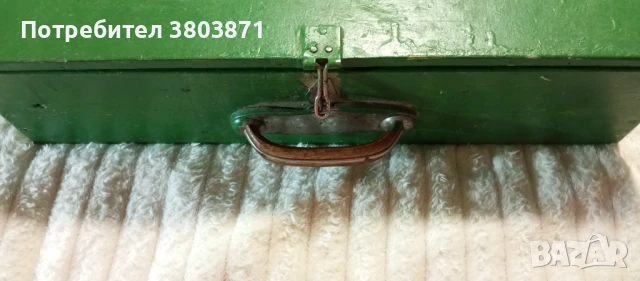 Дървено сандъче за инструменти, ръчна изработка