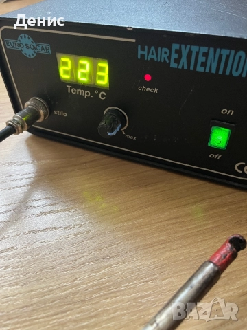 Машина за екстеншъни HAIR EXTENSION 2000 – EUROSOCAP, снимка 2 - Друго оборудване - 52631389