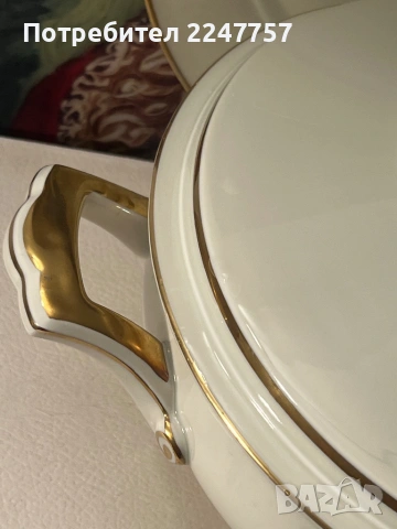 Супник с плато порцелан Hutschenreuther , снимка 6 - Антикварни и старинни предмети - 53301709