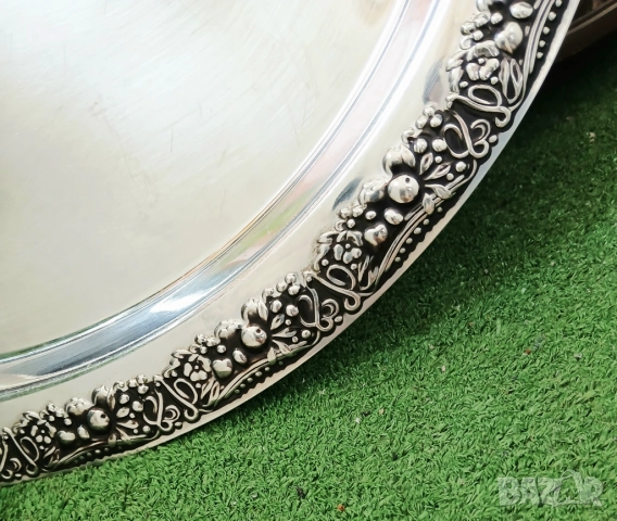 Голямо плато с орнаменти , снимка 3 - Антикварни и старинни предмети - 52974966