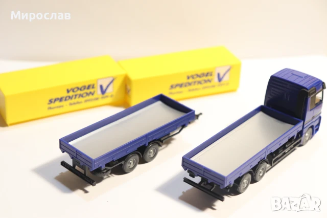 WIKING H0 1/87 MERCEDES ACTROS KАМИОН МОДЕЛ TIR, снимка 7 - Колекции - 51073606