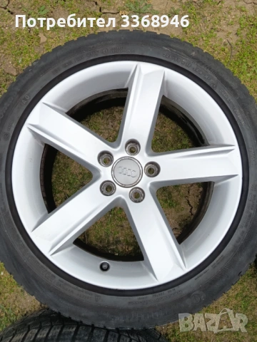 Джанти Audi Оригинални 17" 5x112 ET28, снимка 9 - Гуми и джанти - 53910129