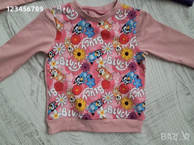 Нови блузи с герои за момиче, снимка 2 - Детски Блузи и туники - 52358451