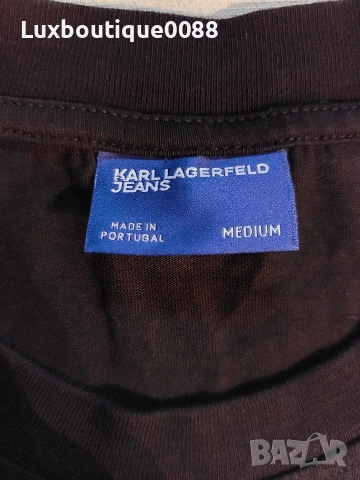 Мъжка тениска Karl Lagerfeld M, снимка 4 - Тениски - 53572763