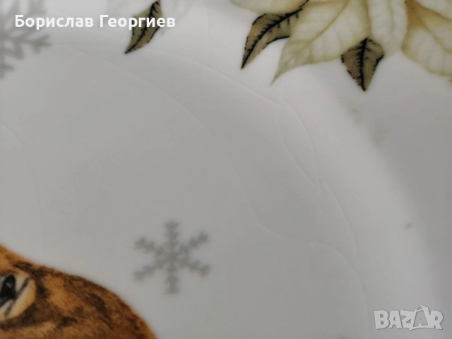 Нови коледни чинии с елени kosova, снимка 6 - Чинии - 52838681