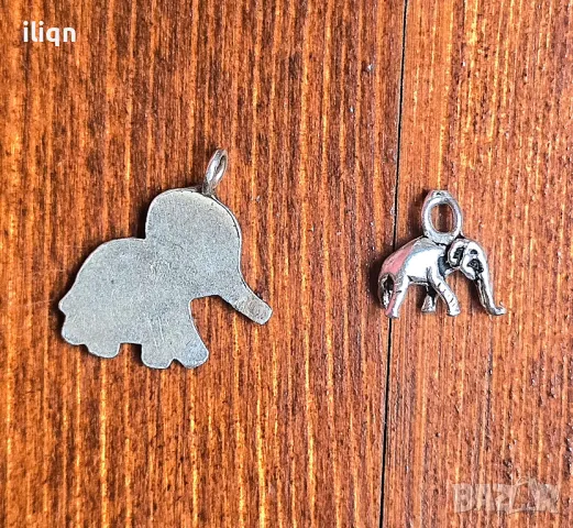 2 броя. Сребърни висулки. Цена 27,99лв. Разгледайте и останалите ми обяви., снимка 2 - Колиета, медальони, синджири - 49958827