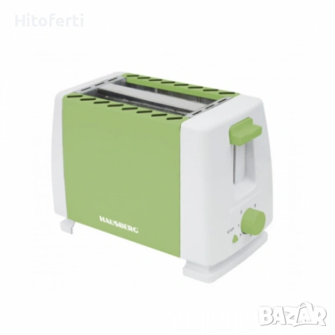 Тостер за 2 филийки HAUSBERG 150NG