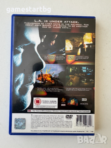24 The Game за PS2, снимка 2 - Игри за PlayStation - 53754950
