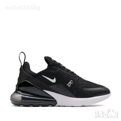 Nike - Air Max 270 номер 37.5 дамски черни Оригинал Код 7502, снимка 3 - Маратонки - 52283483