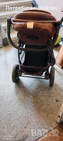 Бебешка количка с летен кош, снимка 3 - Детски колички - 46215992
