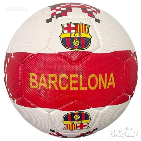 Футболна топка Барселона, футболна петица Код: 85189-1, снимка 1 - Футбол - 45975365