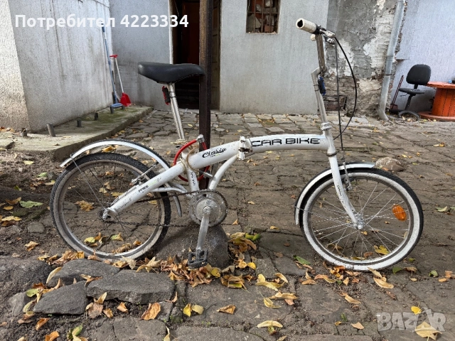 Италиански Сгъваем Велосипед CARBIKE 20 цола 