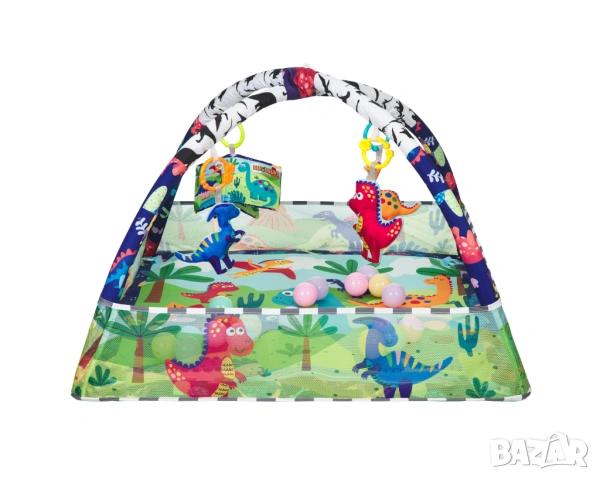 Активна гимнастика с 18 топчета Dino Forest, снимка 2 - Образователни игри - 54286514