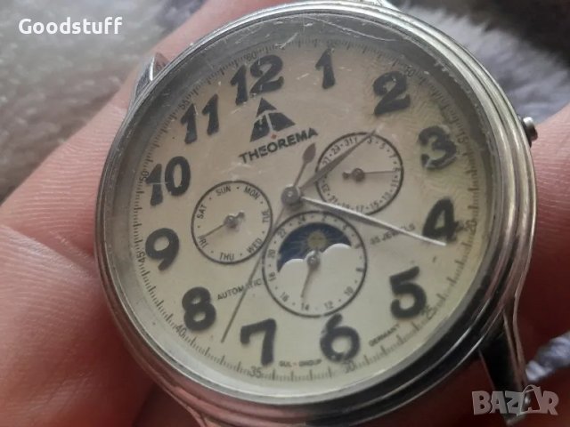 Theorema часовник , 35 Jewels, Germany, Gul group, Теорема 

, снимка 2 - Мъжки - 50132479