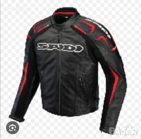 Оригинално мото яке SPIDI от естествена кожа – размер 56, снимка 2 - Якета - 51283865