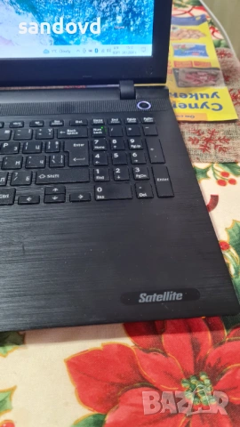 Лаптоп TOSHIBA C-55 цена 130лв, снимка 2 - Лаптопи за дома - 53213076