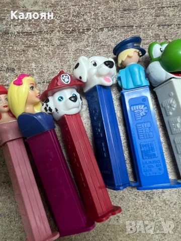 PEZ контейнерчета лот от 9 броя - цената за всички , снимка 2 - Други - 51116783