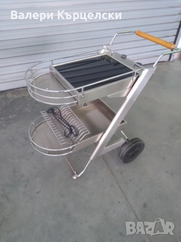 Електрическа грил скара барбекю плоча