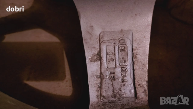 джанти 17 цола 225/45/17 5x100, снимка 8 - Гуми и джанти - 52177504