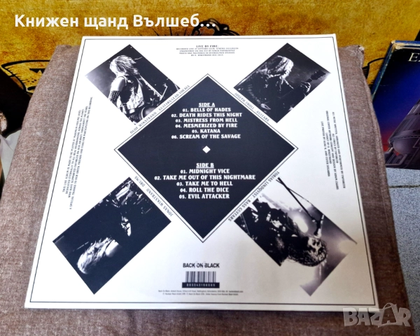 Грамофонни Плочи - Рок-Метъл: Enforcer - Live By Fire - Live - LP Gatefold (Coloured Vinyl), снимка 2 - Грамофонни плочи - 52237537