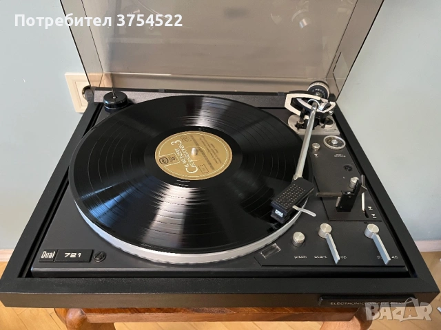 Dual CS 721 висококачествен автоматичен грамофон, снимка 8 - Грамофони - 53088827