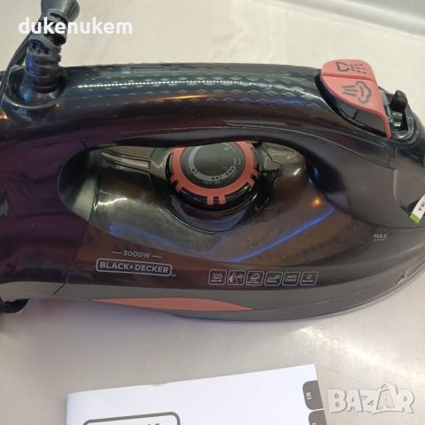 Ютия Black and Decker BXIR3000E, 3000W N2, снимка 11 - Ютии - 46358823