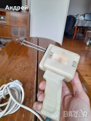 Стар индукционен поялник #19, снимка 4 - Антикварни и старинни предмети - 53617921