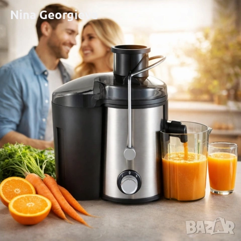 Сокоизстисквачка Muhler MJ-600S, 600W, снимка 5 - Сокоизстисквачки и цитрус преси - 53845932