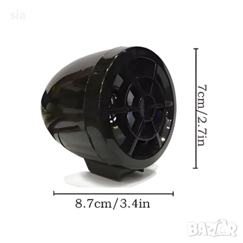 Музика за мотор, Тонколони за мотоциклет с Bluetooth и захранване, 2бр, снимка 3 - Части - 53957423