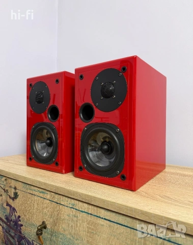 Usher S-520 Piano Enzo Red, снимка 3 - Тонколони - 54044923