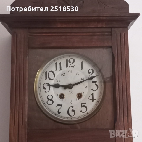 Japy Freres-старинен стенен часовник , снимка 6 - Антикварни и старинни предмети - 51616964