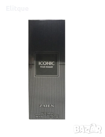 Мъжки парфюм ICONIC Pour Homme ZAIEN 100 ml, снимка 5 - Мъжки парфюми - 52854111
