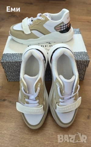 Burberry сникърси дамски обувки нови модели , снимка 17 - Маратонки - 52577504