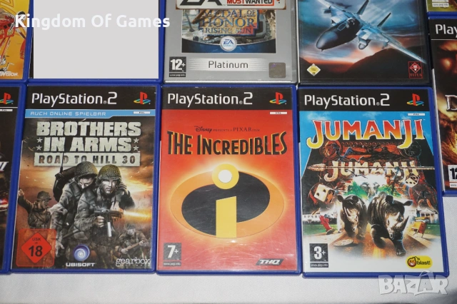 Игри за PS2 The Simpsons/Gladiator/Legion/Top Gun/The Incredibles/Commandos 2/Jumanji, снимка 7 - Игри за PlayStation - 45514116