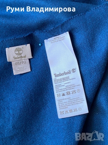 Синьозелен шал Timberland  , снимка 2 - Шалове - 53690185