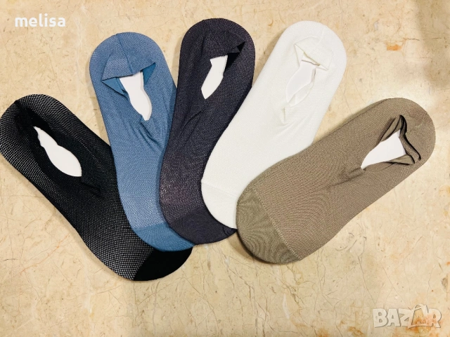 Пет броя чорапи до глезена 